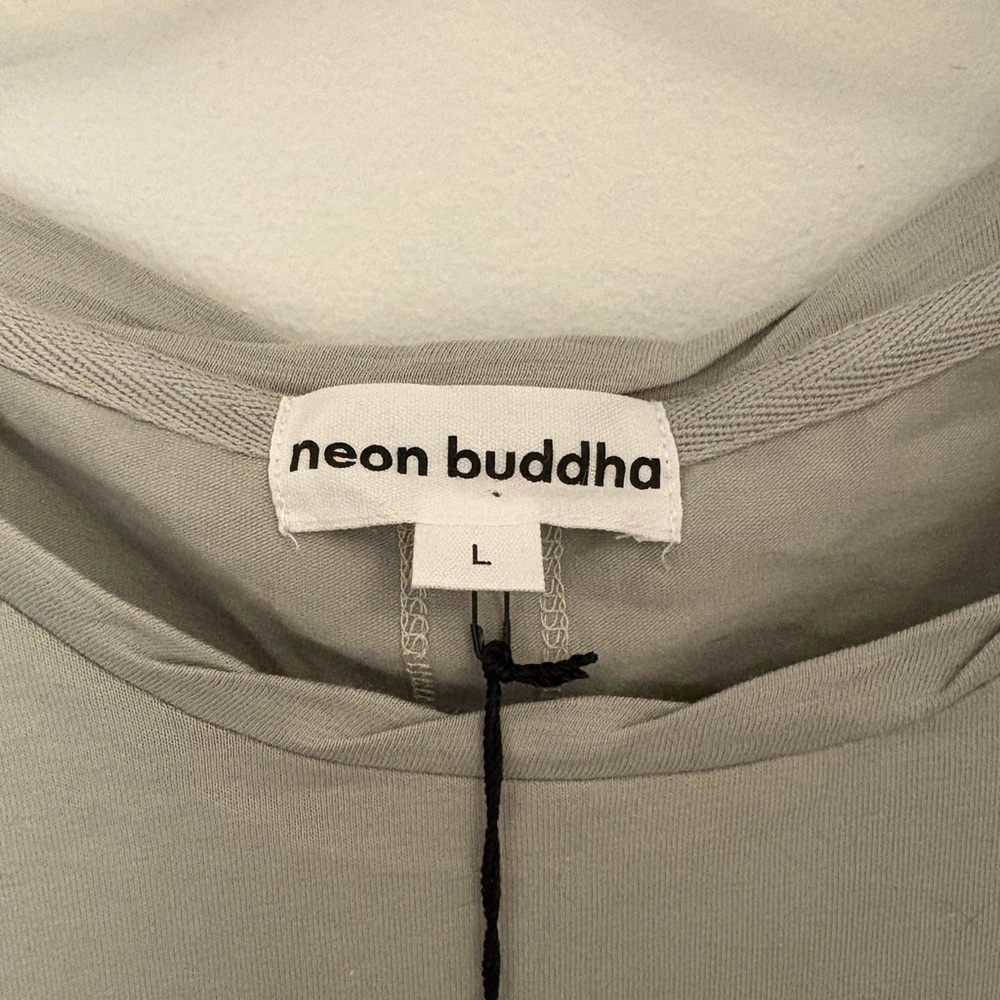 Neon Buddha Gray Top